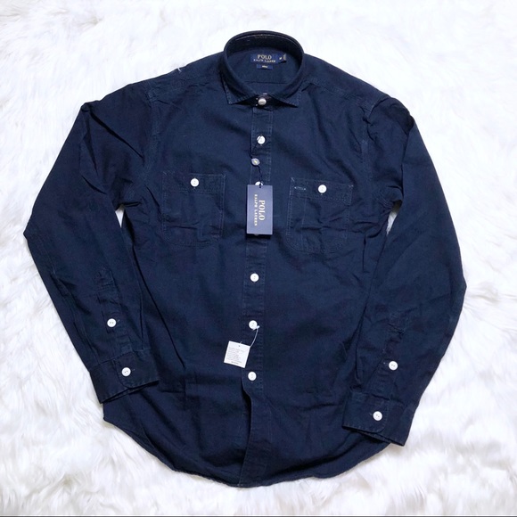 🌟 NWT Polo Ralph Lauren Button Down Shirt - Picture 3 of 8